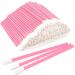 200PCS Pink Disposable Lip Brushes Lip Gloss Applicators Makeup Tools Kit - Buy Online on GoSupps.com