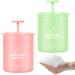 2 Pack Face Wash Foam Maker Bundle for Gentle Cleanser | Marshmallow Whip Maker for Skincare Shampoo | Cleansing Face Wash Foamer - Red+Green - Buy Online on GoSupps.com