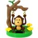 Cute Solar Monkey Swinging Animated Bobble Dancer Decoration Kawaii Solar Powered Dancing Monkey Car Decor Car Home Decoration