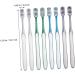Fomiyes 8-Piece Manual Toothbrush Set | Anti-Stain Hand Cleaning Tools | Lightweight Travel Toothbrushes for Men - Buy Online on GoSupps.com