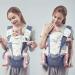 Bebamour Baby Carrier - Front and Back Carry, Newborn to Toddler, Hip Carrier, Head Hood, Waist Extender, Teething Pads - Mesh Grey - Buy Online on GoSupps.com