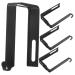 CHILDWEET Door Hook Rack 4pcs Hook Storage Hat Hooks Towel Rack Clothes Hanger Multi-Function Hat Hook Door Hanger Metal