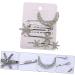Gogogmee Clip Hair Accessories for Hair Decorations Bling Hair Pearl Hair Accessories Barrettes for Women Jeweled Barrettes Flower Decor Rhinestone Bobby Pins Fashion Hair Pin - Buy Online on GoSupps.com