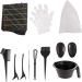 EXCEART Hair Coloring Tools 1 Set Hair Clips Hair Accessory Hairdressing Ear Cover Hair Dyeing Tool Dyeing Barber Accessories Hair Dyeing Supply Suite Toning Frost Cap Hair Dye - Buy Online on GoSupps.com
