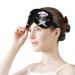 Skull Chef Sleep Mask - Adjustable Strap Eye Cover for Sleeping, Blocking Light - Men's and Women's Night Travel Blindfold - Buy Online on GoSupps.com