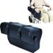 Lateral Support with Nylon Cover Comfort & Pressure Relief Wheelchair Arm Rest Cushion with Arm Trough & Arm Strap Lateral Arm Support Pad Contoured Wheelchair Cushion for Better Posture(A Pair)