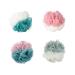Sponge Shower Sponges 4 Pieces Bath Shower Ball Shower Sponge Body Luffa for Women Men Clean Skin Multicolor