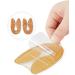 2 Pair Heel Cushion Pads for Pain Relief | U-Shape Heel Protectors for Plantar Fasciitis | Comfortable Shoe Inserts - Buy Online on GoSupps.com
