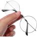 Rosenice Round Glasses - Unisex Retro Clear Lens - Ultra Light Silver Cosplay Eyewear - Buy Online on GoSupps.com