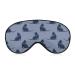 Elegance Russian Cat Sleep Mask Eye Cover for Sleeping Blindfold with Adjustable Strap Blocks Light Night Travel Nap for Men Women