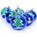 Cabilock 18 Pcs Christmas Decor Lob Christmas Baubles Decorative Christmas Hanging Ornament Balls Boxed Pack - Buy Online on GoSupps.com