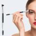 Eyebrow Brush, ELESDA Angled Eyebrow Brush and Comb Brow Brushes for Eyebrows Double-Ended Ultra Thin Multi Function Eye Brow Brush for Eye Makeup 1PCS