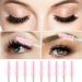 300 PCS Crystal Disposable Mascara Wands Eye Lash Brush Set - Extension Eyelash Applicators Spoolie Makeup Brushes Tool - Gold Blue Pink Handle - 3 Colors Mix - Buy Online on GoSupps.com