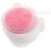 MAGICLULU face Brush Deep Cleaning Multifunctional Brush Silicone Brush Washing Device Silicone Bath Scrubber Bath Brush The face Clean Scrubber Silica Gel Cleansing Brush 3D