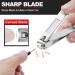 3 Pack Stainless Steel Nail Clippers Set for Thick or Ingrown Nails - Personal Pedicure Kit for Men and Women - Buy Online on GoSupps.com