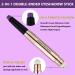 Long-Lasting Purple Eyeshadow Stick - Creamy, Waterproof, and Hypoallergenic | Matte Glitter Finish for Eye Makeup - Single Crayon Eyeshadow Pencil - Buy Online on GoSupps.com