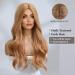 Esmee Long Wavy Strawberry Blonde Wig - Heat Resistant Synthetic Hair for Daily Party Cosplay - 24 Inches - Buy Online on GoSupps.com