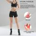Wonjean Compression Socks for Men & Women | Sweat-Absorbing Breathable Orthopedic Elastic Heel | Black & White | L-XL - Buy Online on GoSupps.com