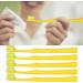 Verdant Touch Brace Toothbrush - 5 Pack Soft Interdental Toothbrush for Comfortable Bathroom Use - Yellow - Buy Online on GoSupps.com