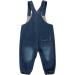 Peacolate Baby Girl Thin Denim Butterfly Overalls 1pc | White Butterfly 12-18M - Buy Online on GoSupps.com