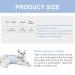 Cat Recovery Suit Cat Professional Surgery Recovery Suit E- Collar & Cone Alternative Cat Post Surgery Suit for Abdominal Wounds or Skin Diseases (Blue L Size) - Buy Online on GoSupps.com