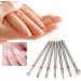 Sand Electric Manicure Grinding Head Nail Art Manicure Drill Bit Accessory NO.05 NO.06 NO.07 NO.08 NO.09 for Nails Glass Plastic with Tungsten Steel Material (NO.05) - Buy Online on GoSupps.com