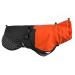 Non-stop dogwear Fjord Raincoat orange/Black |2963| Rain protection in many sizes size:70