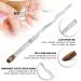 Yasterd 100% Kolinsky Acrylic Nail Brush Size 8 - Professional Multi-Crystal Handle for Acrylic Application and Nail Art - Buy Online on GoSupps.com