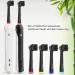 8 Pack Charcoal Brush Heads for Oral B Electric Toothbrush - Activated Charcoal Bristles - Black - Buy Online on GoSupps.com