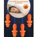 Corded Silicone Ear Plugs - 24 Pairs - Reusable Noise Cancelling Earplugs for Hearing Protection - Individually Wrapped - Ideal for Shooting, Construction, Hunting - Buy Online on GoSupps.com