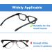 24 Pairs Anti-Slip Silicone Nose Pads for Glasses - Transparent D Shape Stick-On Adhesive Nose Pads for Eyeglasses and Sunglasses - 15 x 6 x 1.5 mm - Buy Online on GoSupps.com