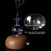 Vintage Aromatherapy Essential Oil Diffuser - 7 Color Wood & Glass Fragrance Diffuser for Home Office Hotel & Spa - Premium Lychee Essential Oils - Buy Online on GoSupps.com