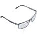 Blue Light Blocking Glasses Men Computer Gaming Glasses Mens Al-Mg Metal Rectangular Sport Frame Carbon Fiber Pattern Clear Lens Anti Eyestrain Blue Ray Blocker QALLY 2022 New 04)gunmetal Full Rim