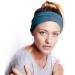BLOM Premium Headbands for Women  Non-Slip  Wear for Yoga  Fashion  Working Out  Travel or Running Multi Style Bali Blue