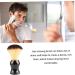 U-M Hair Shaving Brush Shave Sweep Brush Boar Hair Straight Barber Face Cleaning Handle Salon Tool Gift for Men Women Useful and Attractive as shown - Buy Online on GoSupps.com