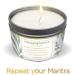Purification & Chakra Healing White Sage Smudge Candle | Banish Negative Energy | Natural Soy Wax Tin Candle - Buy Online on GoSupps.com