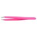 Nipple Solingen Tweezers with Sloping Tip - Pink Stainless Steel 9.5 cm | Precise Eyebrow Plucking | Rustproof Pinchette Spitz - 1 Piece - Buy Online on GoSupps.com