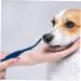 BESPORTBLE 3pcs Pet Double Toothbrush Finger Dog Toothbrush Cat Toothpaste Dog Teeth Cleaning Tools Pet Oral Pp 1 count (Pack of 1) Blue - Buy Online on GoSupps.com