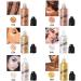 miduoidn Highlighter Skin Powder Glitter Smudge-proof Make Up Brighten Illuminator Highlight Cosmetic Presents Professional Type 4 - Buy Online on GoSupps.com