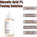 Glycolic Acid 7% Toning Resurfacing Solution Hydrating Toning Solution Skincare Hyaluronic Acid Serum Exfoliate Brighten Blemishes Acne and Rejuvenate Moisturize & Strengthen Your Skin 240ml - Buy Online on GoSupps.com