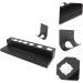 MUSISALY Curling Iron Rack Curler Wall Rack Hair Curler Rack Hair Curler Holder Stainless Steel Black - Buy Online on GoSupps.com