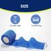 WePet 2 Vet Wrap 12 Rolls- Cohesive Bandage for Pets- Self-Adherent Gauze Tape- First Aid for Dogs, Horses, Birds- 2 Inch, Pack of 12 Rolls, 6 Solid Colors - Buy Online on GoSupps.com