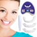 Fluktrix 2 pair of temporary artificial teeth cosmetic lightening prostheses for plugging in natural and comfortable instant tooth veners for women and men protect your teeth