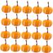 HOMSFOU 20pcs Simulated Mini Pumpkin Halloween Pumpkin Decoration Simulation Small Pumpkin Simulation Pumpkin Fake Pumpkin Accessories Foam Yellow 2.2X3.4CM - Buy Online on GoSupps.com