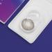 Buy Glamlens Palermo Gray Contact Lenses - Strongly Covering Natural Gray - Silicone Hydrogel - 1 Pair (2 Pieces) - Dia 14.00 - International Shipping Available - Buy Online on GoSupps.com