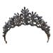 Frcolor Vintage Baroque Crown - 1 Piece Alloy Bridal Jewelry Hair Accessories for Wedding (Black) - Buy Online on GoSupps.com