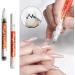 Ikasus Nail Graffiti Pen - Fast-Drying Nail Art Painting Tool for Acrylic Natural & Gel Nails - Black DIY Nail Beauty Pencil - Buy Online on GoSupps.com