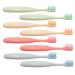 BUIFULSIC 8S toothbrush with soft bristle toothbrush for toddlers micro-nano toothbrushes sweet toothbrush for children manual with soft bristles camping travel pp toothbrush set