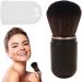 Retractable Makeup Brushes | Portable Makeup Brush Retractable Compact Portable Makeup Travel Blush Lid-Included Soft Bristles for Powder black - Buy Online on GoSupps.com