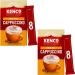 Coffee Multipack of 2x Kenco Cappuccino Instant Coffee Sachets 8 per pack - Kenco Coffee On the Go Instant Coffee Sachets - Buy Online on GoSupps.com